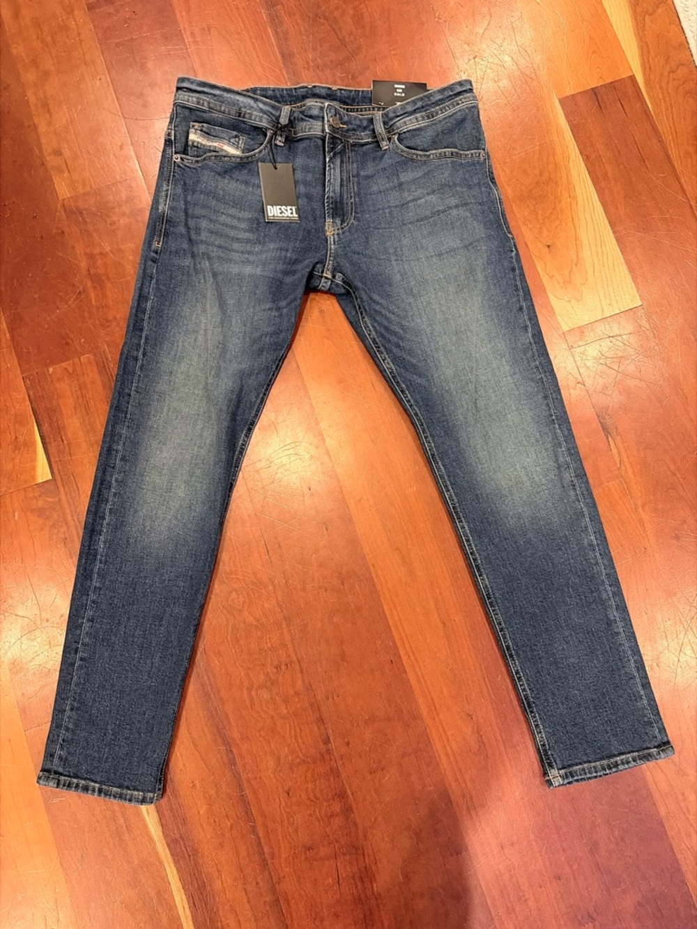 Diesel Slim Men's Jeans in Dark Blue Wash